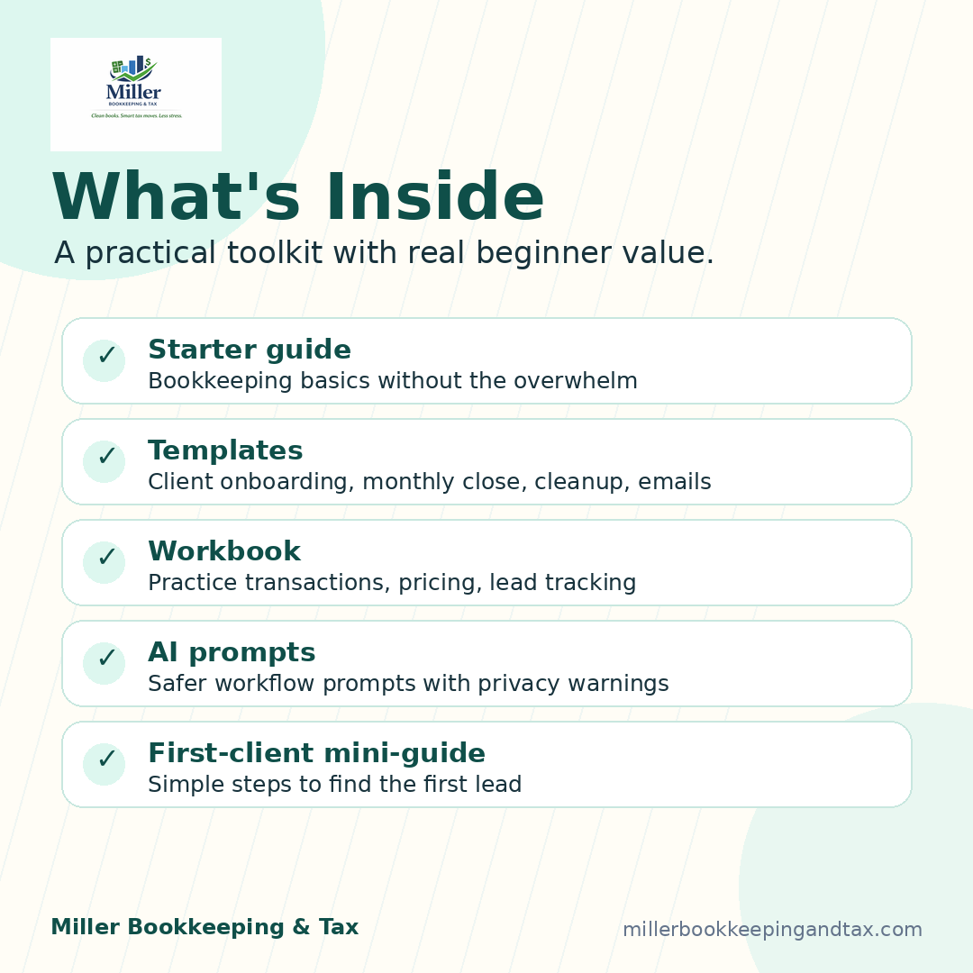 What's inside the starter kit