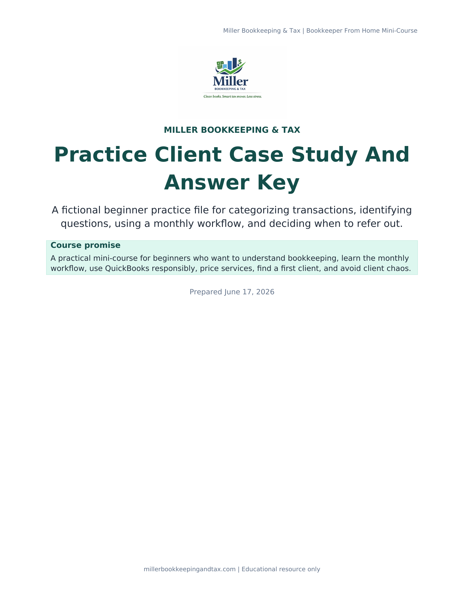 Practice client case study cover
